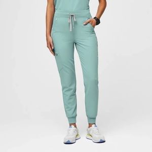 Figs Seaglass Zamora High Waisted 2.0 Jogger Scrub Pants